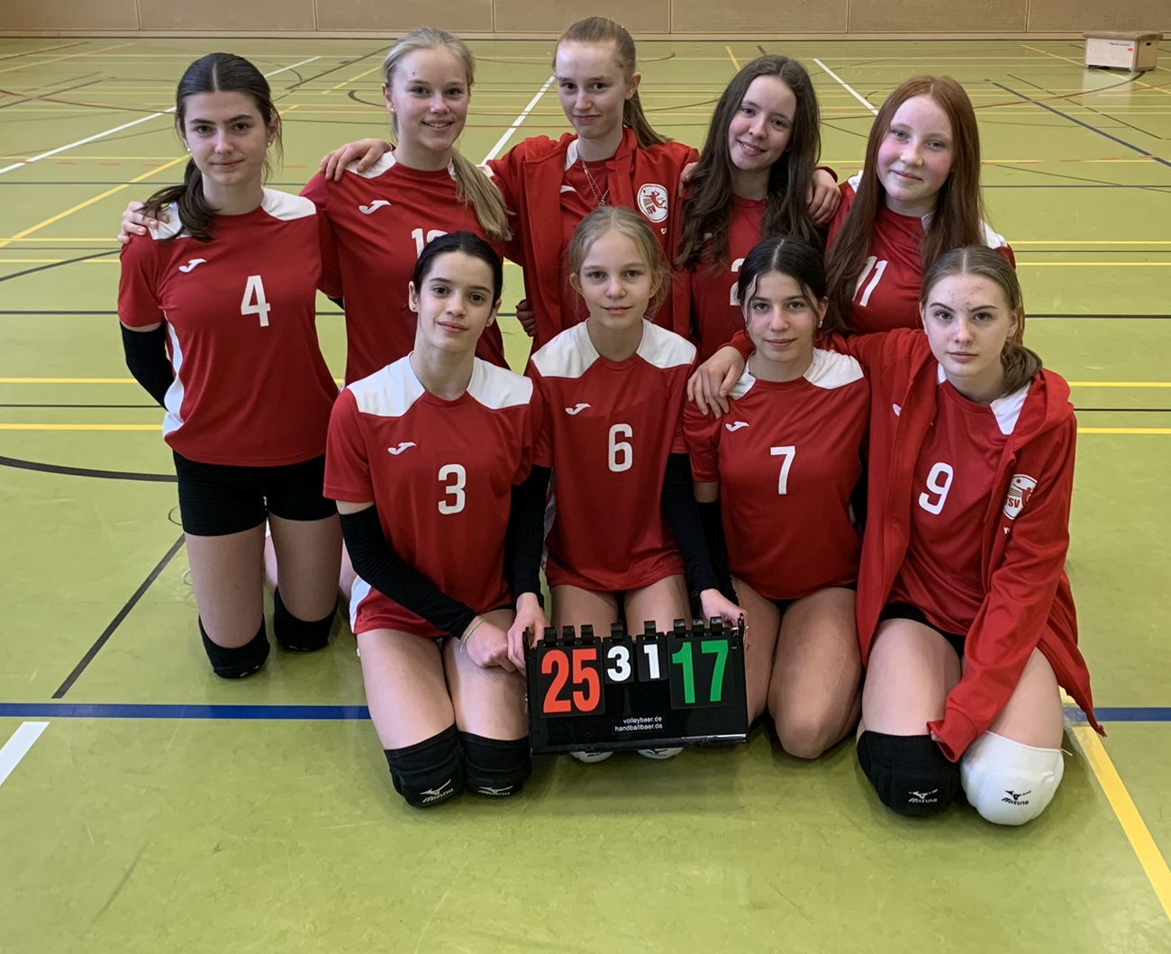 weiterer Sieg in der Jugendliga | TSV Rot Weiß Auerbach – Volleyball